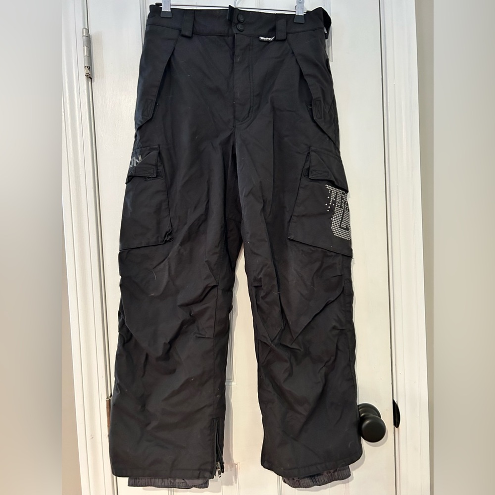 Burton Kids’ Large Black Cargo Pants